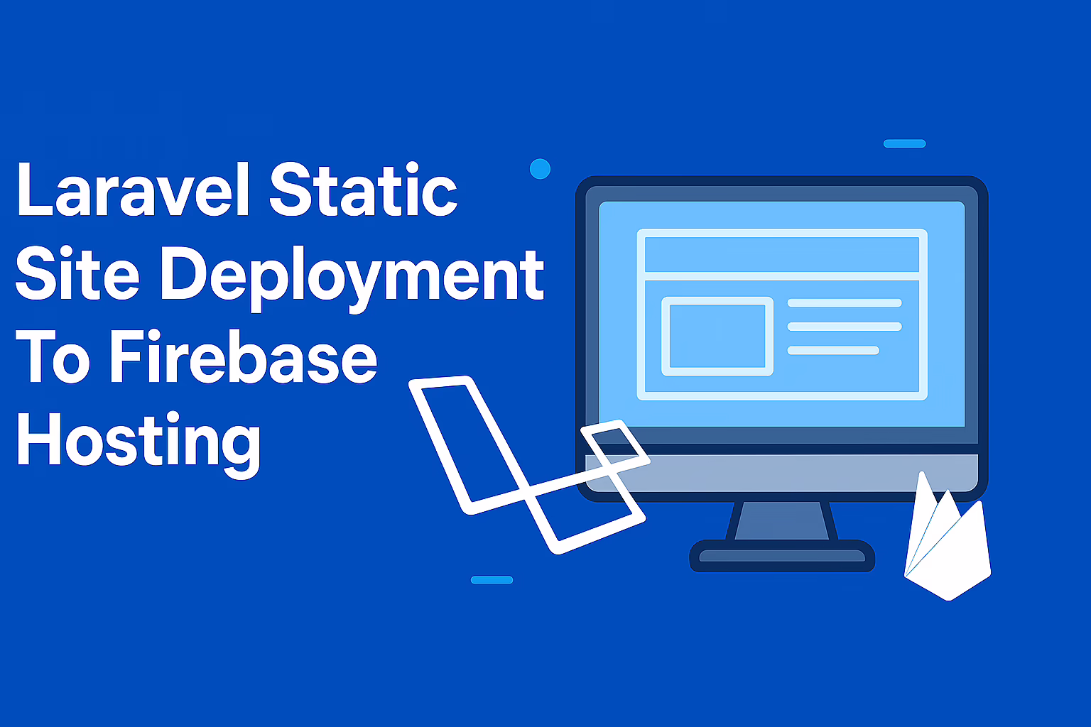 Laravel service provider Laravel Service Provider for static site