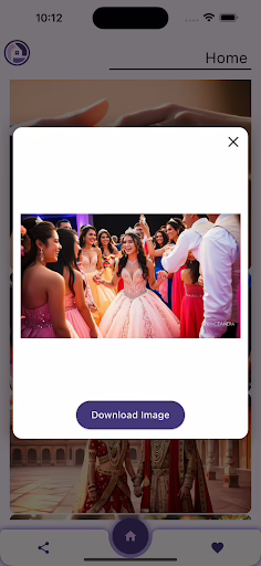download images in mobile app Download image in mobile app