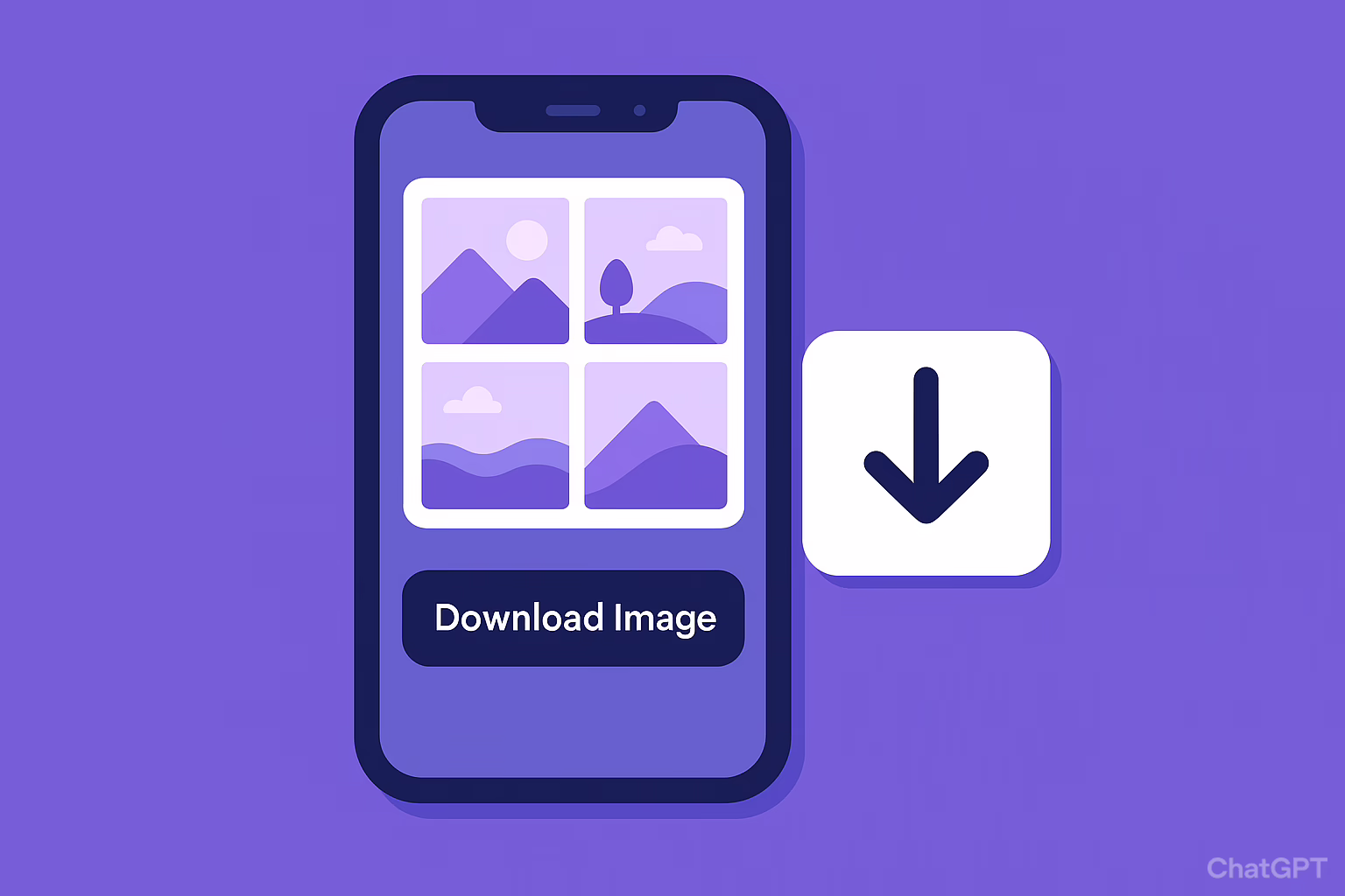 download images in mobile app download image in your mobile app