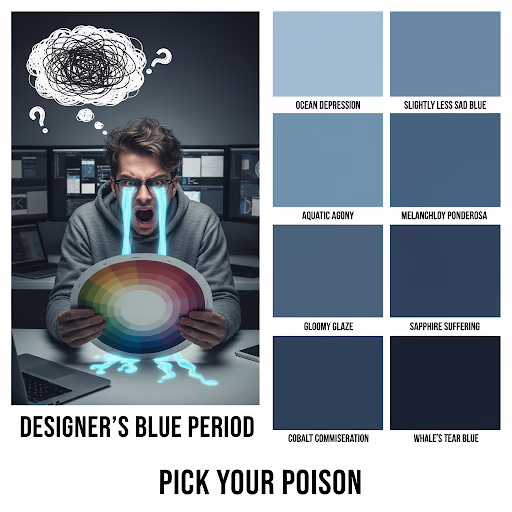 colour psychology of blue in design Psychology of Blue in Design1