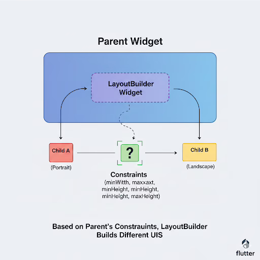 responsive ui with layoutbuilder